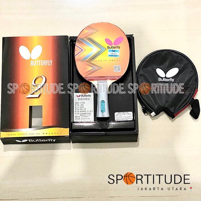 Bet Pingpong Bat Tenis Meja Bat Pingpong Butterfly TBC 202 ORIGINAL