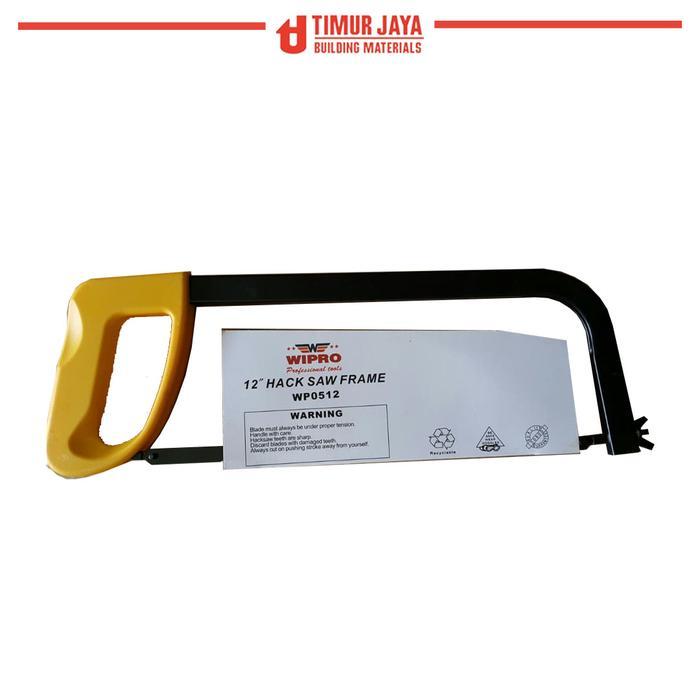 TOOLHOME- Gergaji Besi 12" Wipro/ Hacksaw Frame Wipro / Gagang Gergaji Besi 12"