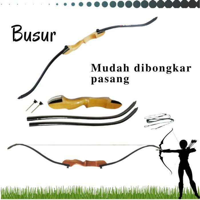 Promo Busur Panah Panahan Anak Pemula R30 Bonus 10 Arrow Fullset Outdoor Original