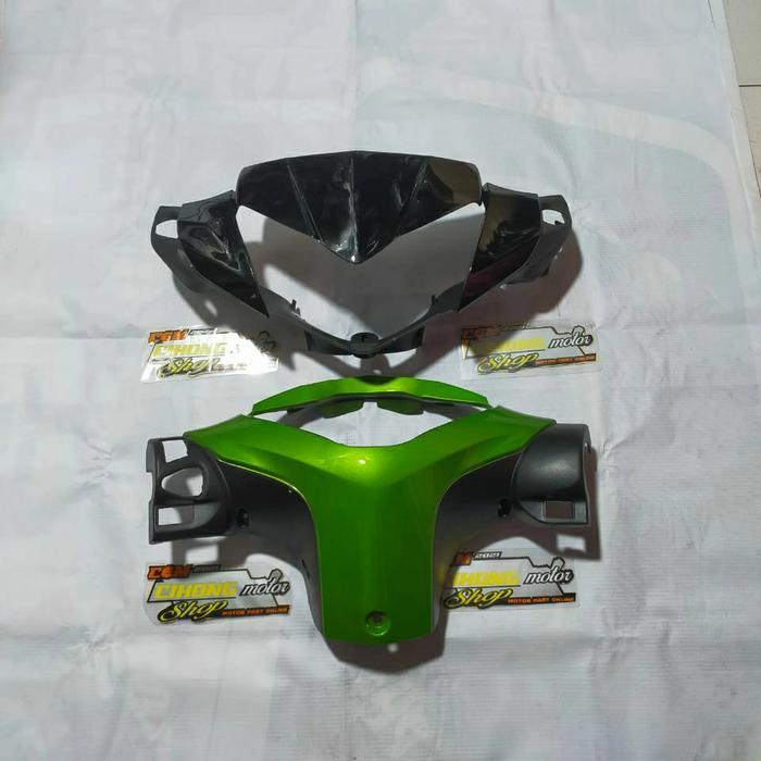 Batok Depan Belakang Supra X 125 Helm In Hijau