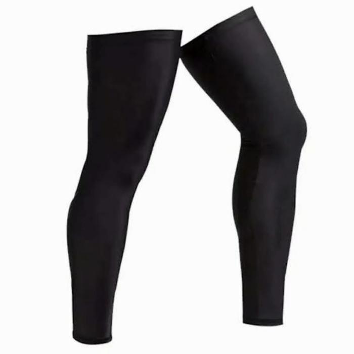 Promo Manset Kaki Volly Futsal Bola Gowes, Legsleeve Stoking Olahraga Mangset Kaki Deker Spandex