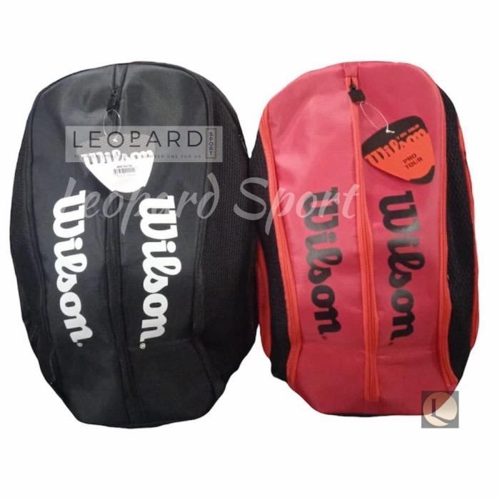 Tas Raket Tenis Wilson Pro Tour WRZ 842798/Tas punggung Wilson Bacpack