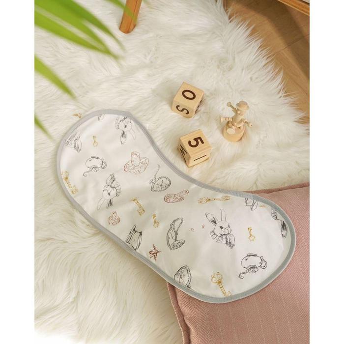 Cozy By Chloe Burpy Bib - Burp Bib Bamboo Cotton Muslin Burp Bib