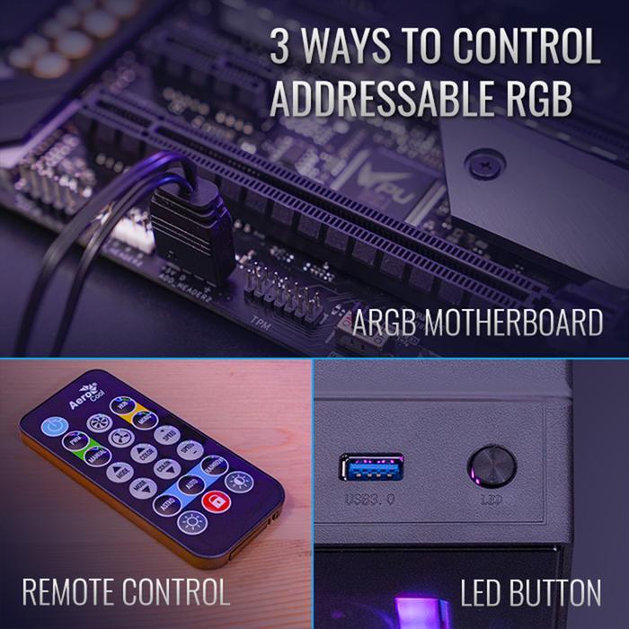 AEROCOOL FAN SATURN 12F ARGB PRO