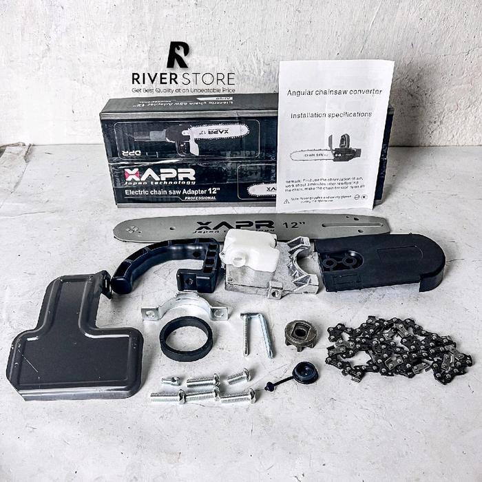 APR AP99 ADAPTER GERINDA KE GERGAJI MINI 12INCH KONEKTOR CONVERTER GERINDA MENJADI SENSO CHAINSAW