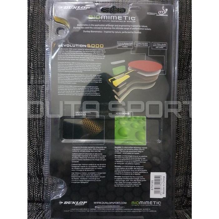Bat Dunlop Revolution 5000 Bet Tenis Meja Pingpong Original