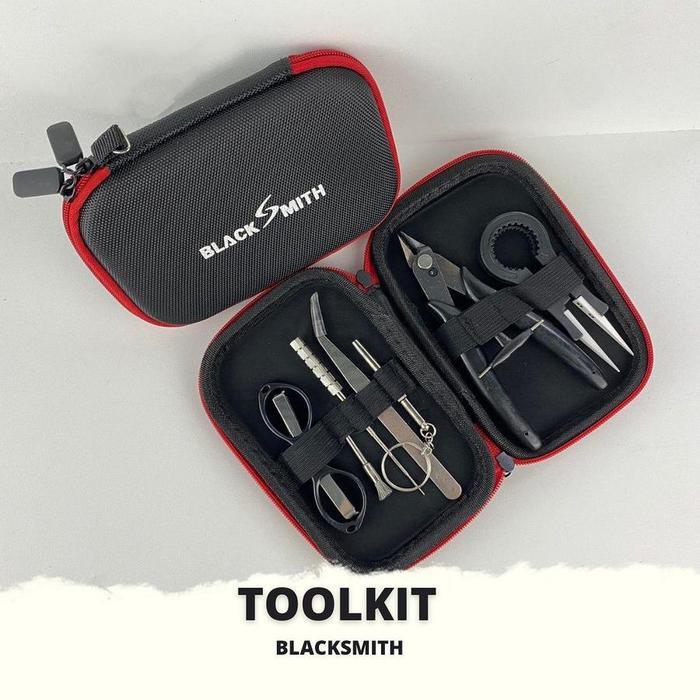 BLACKSMITH TOOLKIT PERKAKAS GUNTING COIL KURO PENJEPIT LENGKAP BLACK SMITH