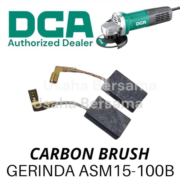 DCA CARBON BRUSH ASM15-100B GERINDA / ARANG KULBOSTER BROSTEL FOR GERINDA ASM15-100B