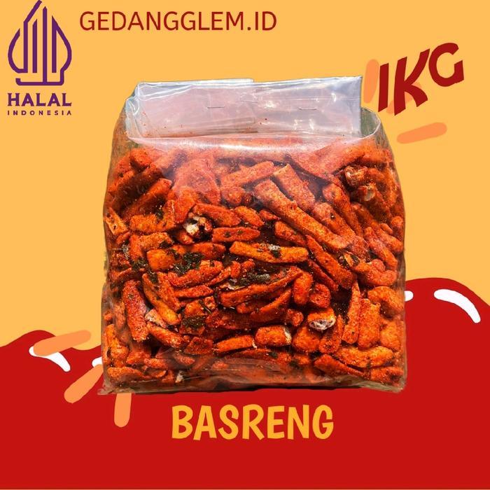 News BASRENG PEDAS DAUN JERUK 1KG SAJODO SNACK RAJA NGEMIL Food