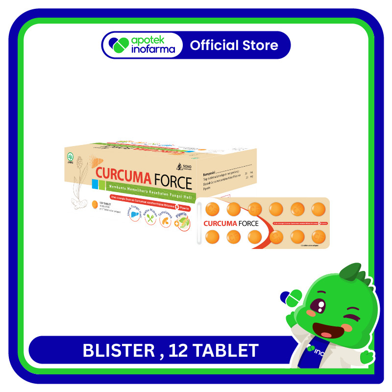 CURCUMA FORCE Soho TABLET 1 BLISTER (12)