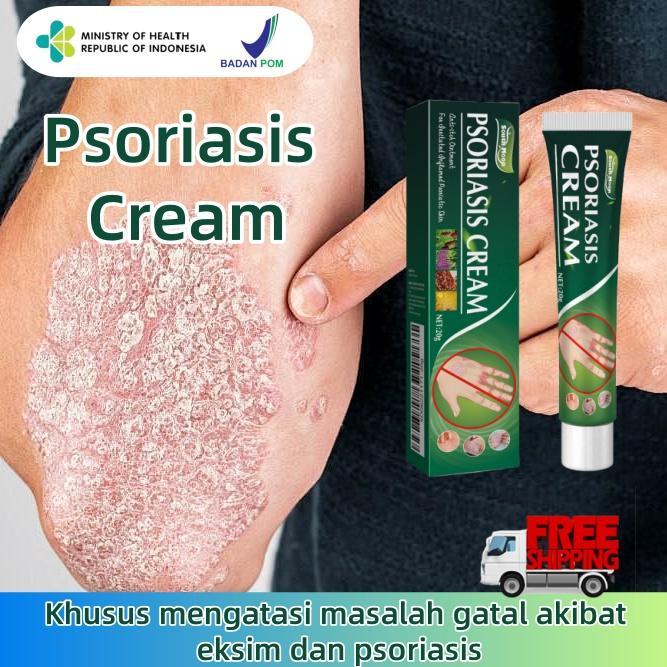 [Promo Spesial] 20g Krim Meredakan Gatal Kulit Alami Ekstrak Tanaman, Aman Ibu Hamil & Kulit
