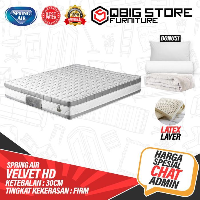 Kasur Springbed Spring Air Velvet Hd Spring Bed Matras