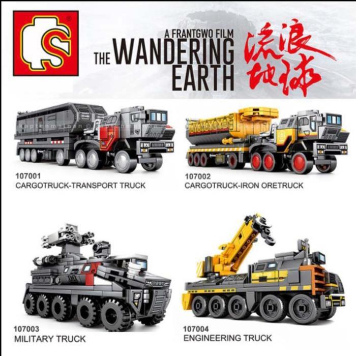 Hot Wheels - Sembo Truck The Wandering Earth/ Cargo , Transport , Military Truck