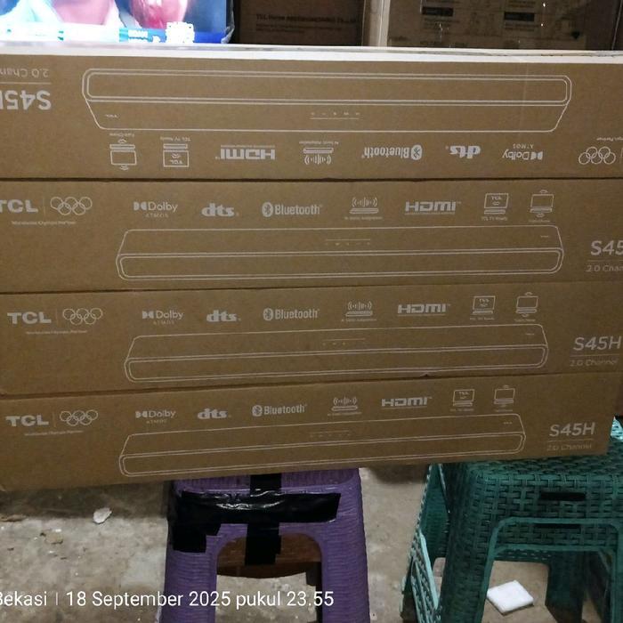 Sound Bar TCL Smart Home Theater S45H Dolby Atmos Multi Dimensional Surround Sound