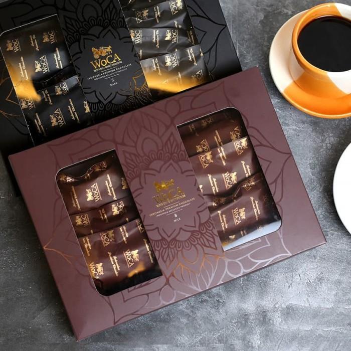 idom- Woca Wafer Coklat Premium Milk Chocolate