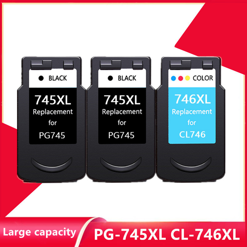 745Xl 746Xl Pg745 Cl746 For Canon Ink Cartridge Pg 745 Cl 746 Xl For Pixma Mg2470 Mg2570 Mg2970