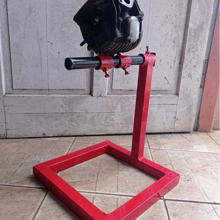 stand skir klep alat dudukan skir klep motor universal Motorcycle Besi Sepeda