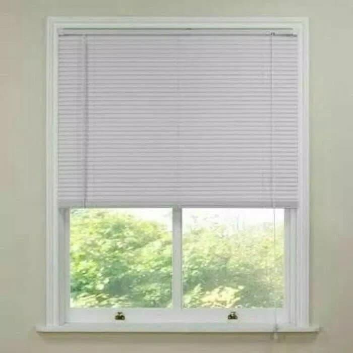 Tirai Gulung Kris Pvc Venetian Blind 220X120 #Gratisongkir