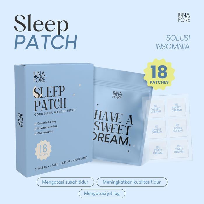 FIXXS- Lunafore Sleep Patch ( Koyo Bantu Tidur )