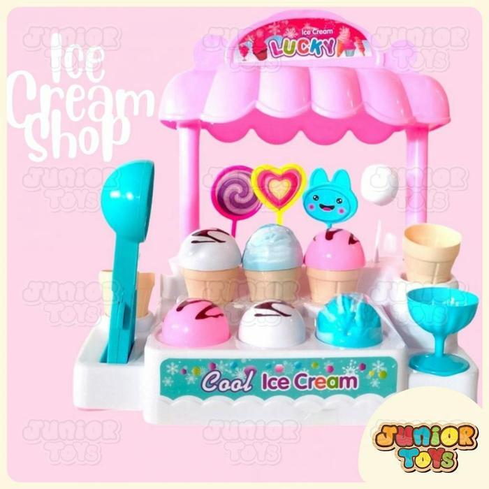Mainan Ice Cream Shop Toko Es Krim Es Krim Permainan Anak Perempuan Girl Toys