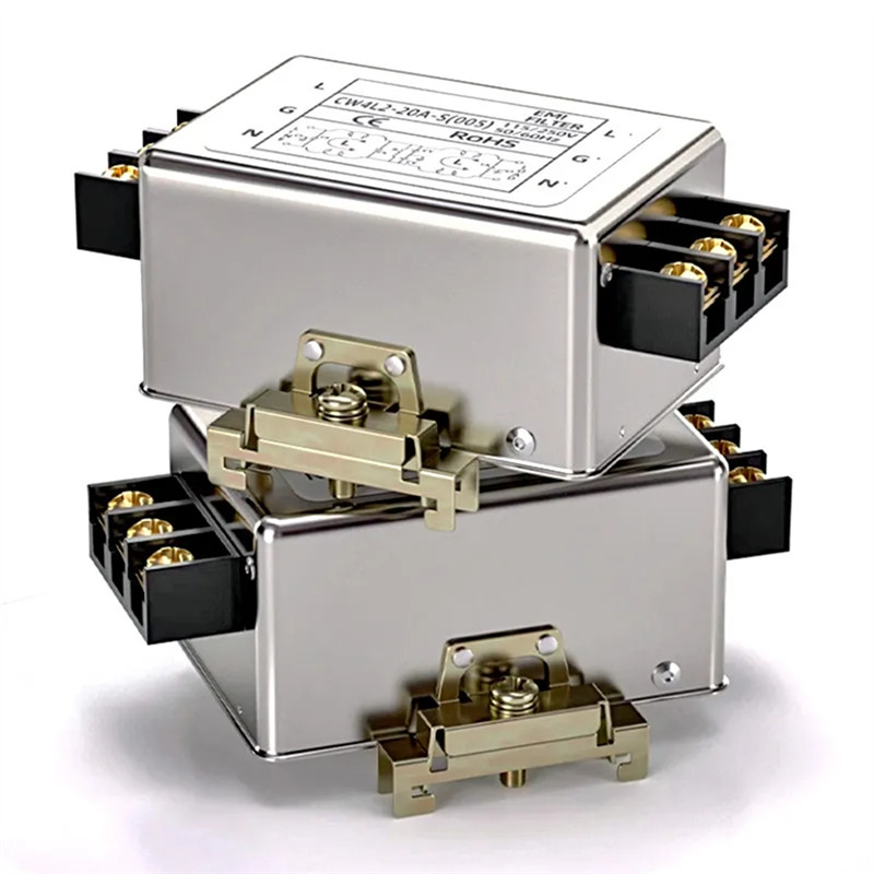 CW4L2-40A-S(005) Single-Phase 220V Power Filter For AC EMI Power Supply Anti-Interfe