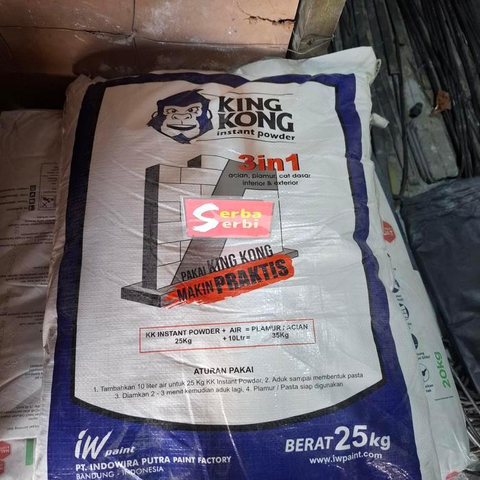 (/SAK KINGKONG SEMEN PUTIH) Semen acian 3in1 plamir instant 25kg