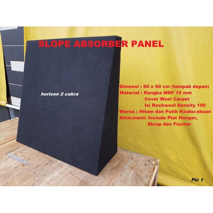 Slope Absorber Acoustic Panel