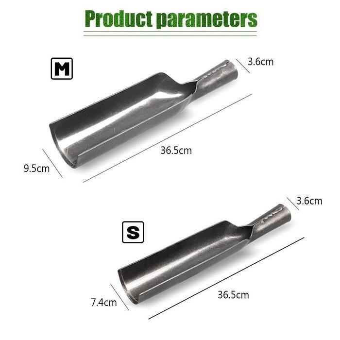 Sekop Tanah Baja Tebal Alat Pembuat Lubang Tanah Sekop Taman