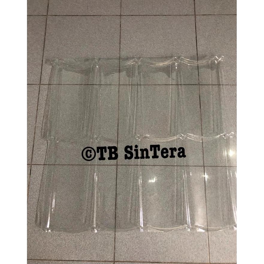 IDXXX- Atap Genteng Metal Transparan 2 X 4 / Genteng Fiber Transparan 2X4