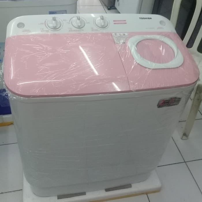 TRIKQUEE- Mesin Cuci Toshiba Vh-H75Mn (Ww) 2 Tabung Vhh75Mn