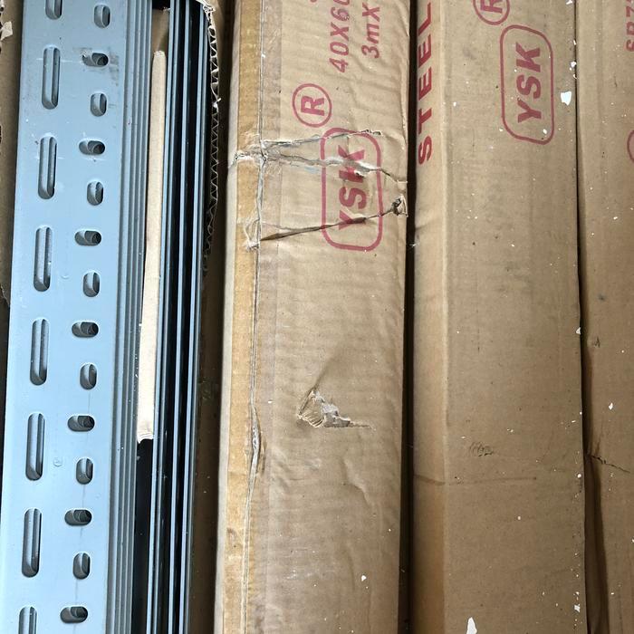 Siku lobang YSK 2.2mmx4x6 panjang 3meter batangan