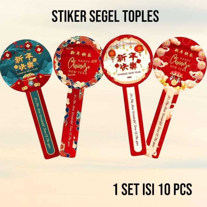 Stiker Segel Toples Imlek / Stiker Imlek New Stiker - isi 10