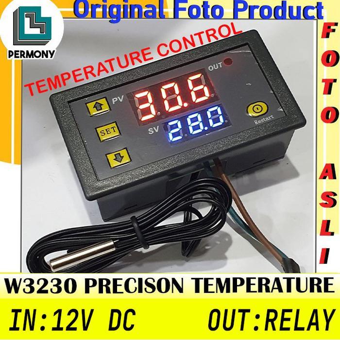 W3230 TERMOSTAT DIGITAL TEMPERATURE CONTROL HEATING COOLING THERMOSTAT