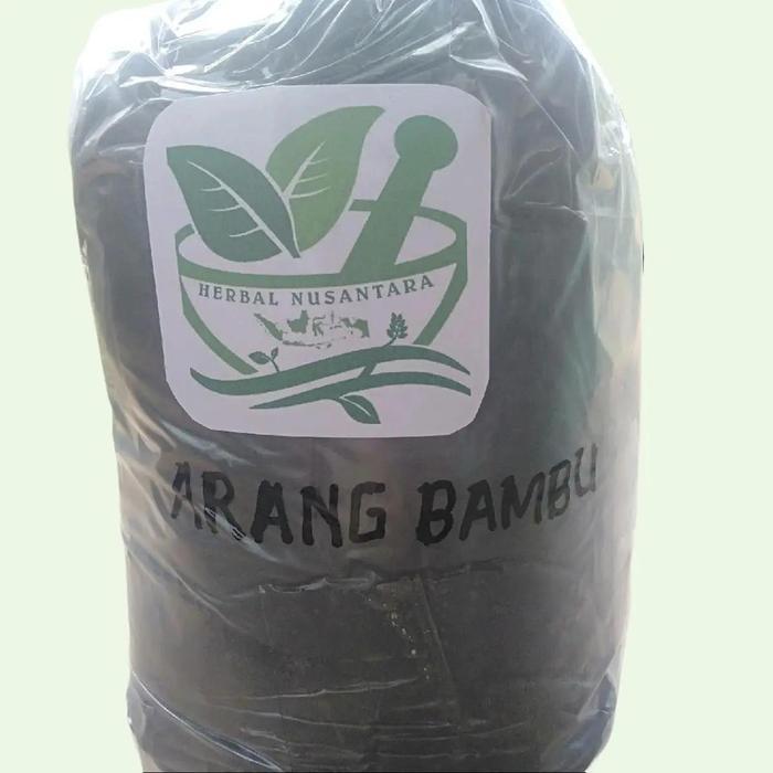 Bubuk arang bambu alami 1 kg