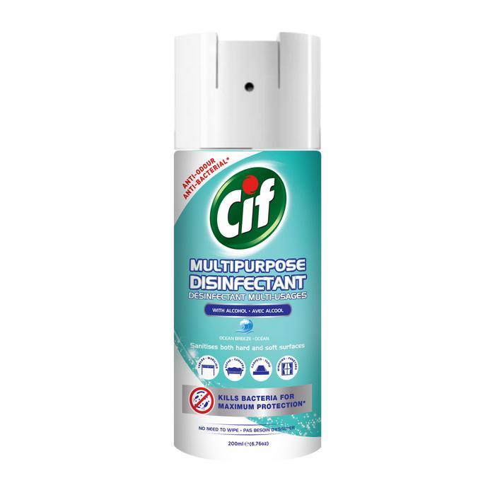 l9to- Cif Multipurpose Disinfectant Spray Ocean Breeze 200Ml