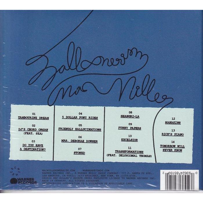 Cd Mac Miller - Balloonerism Original