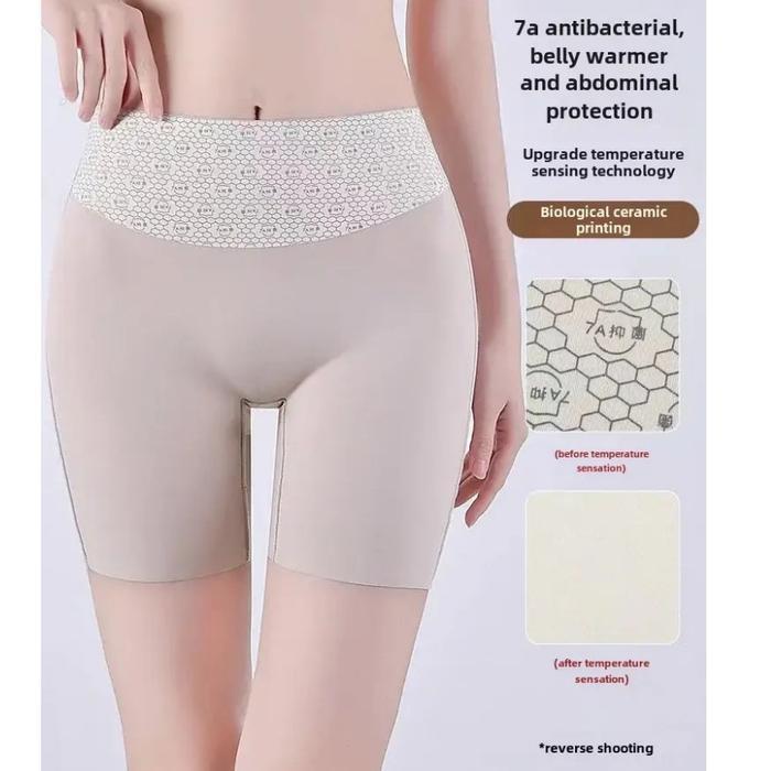 tx3m- Celana Dalam Seamless Wanita High Waist L-3Xl Hot Pants Safety Pants Seamless Anti