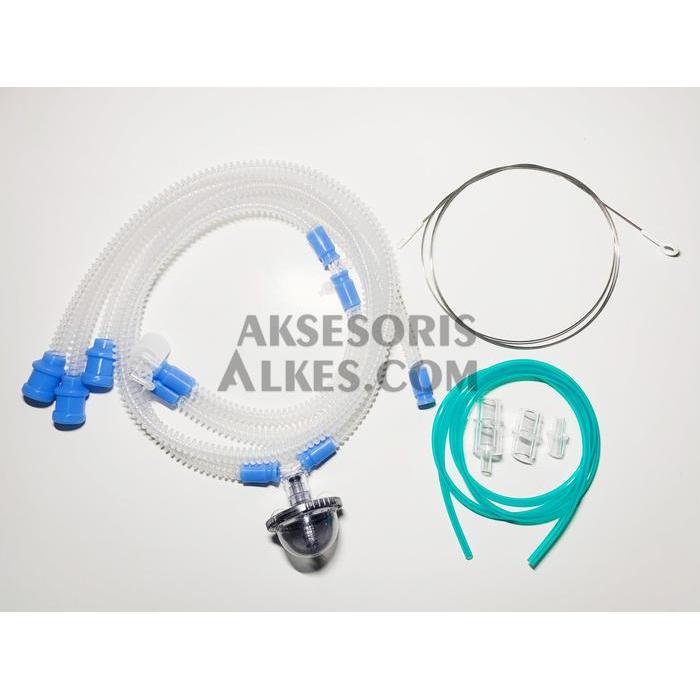 Breathing Circuit Neonatal (Bayi) Silicone Reusable Heated wire