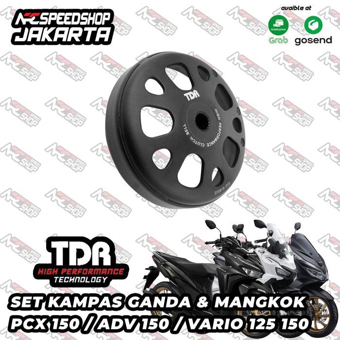SET MANGKOK KAMPAS GANDA TDR HONDA PCX 150 ADV 150 VARIO 125 VARIO 150 ORIGINAL TDR