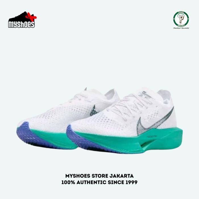 Sepatu Running Wanita Nike ZoomX VaporFly Next% 3 Clear Jade 100% Authentic - DV4130 102