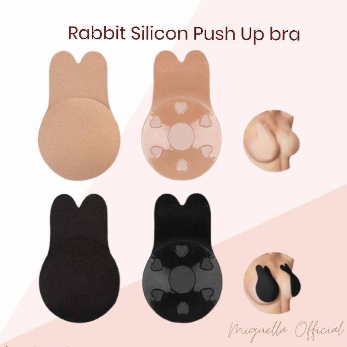 Rabbit Silicone Bra Nipple Pads BH Bra tempel PUSH UP Lift Cover