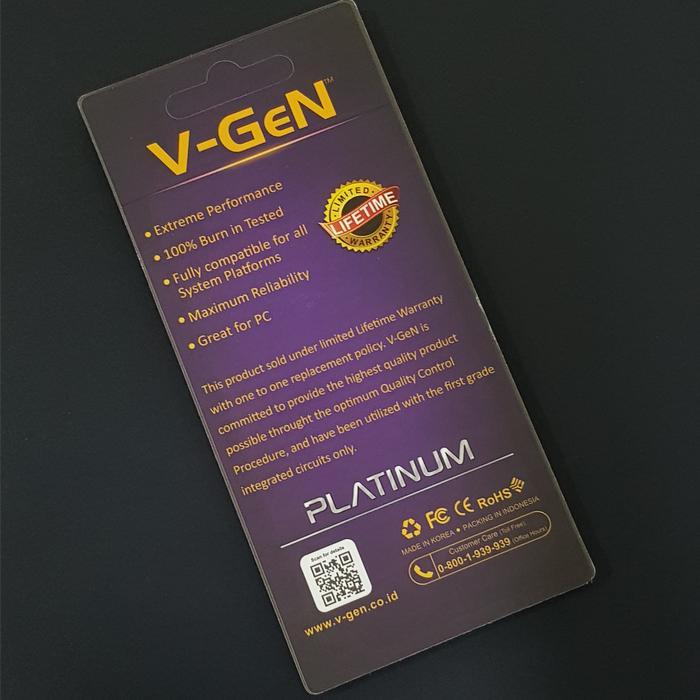 DDR4 32GB PC-17000/2133Mhz ECC Registered V-GeN RAM Server