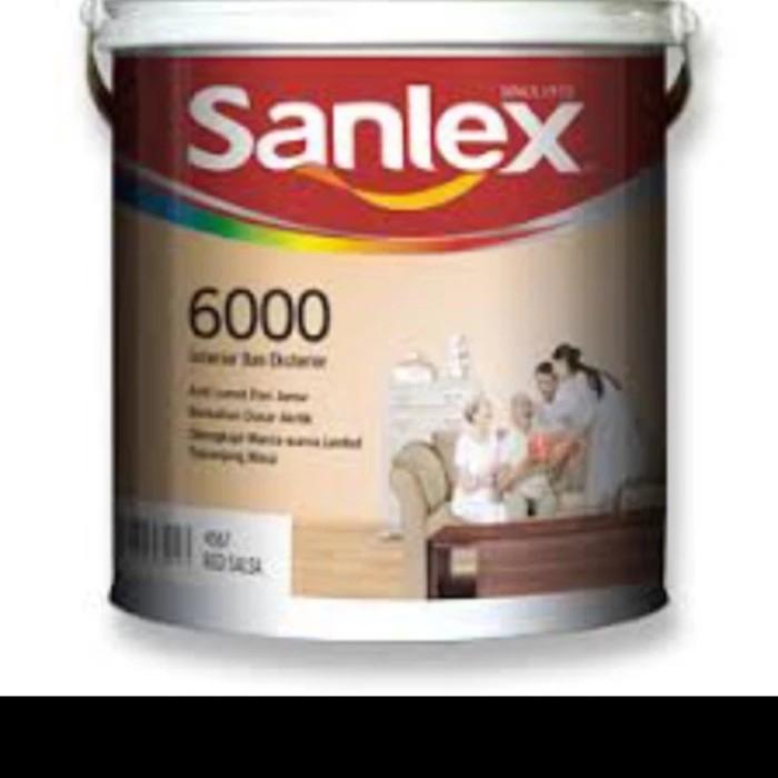 proxx- Cat Sanlex 25Kg Putih Pail Sanlex 6000 White