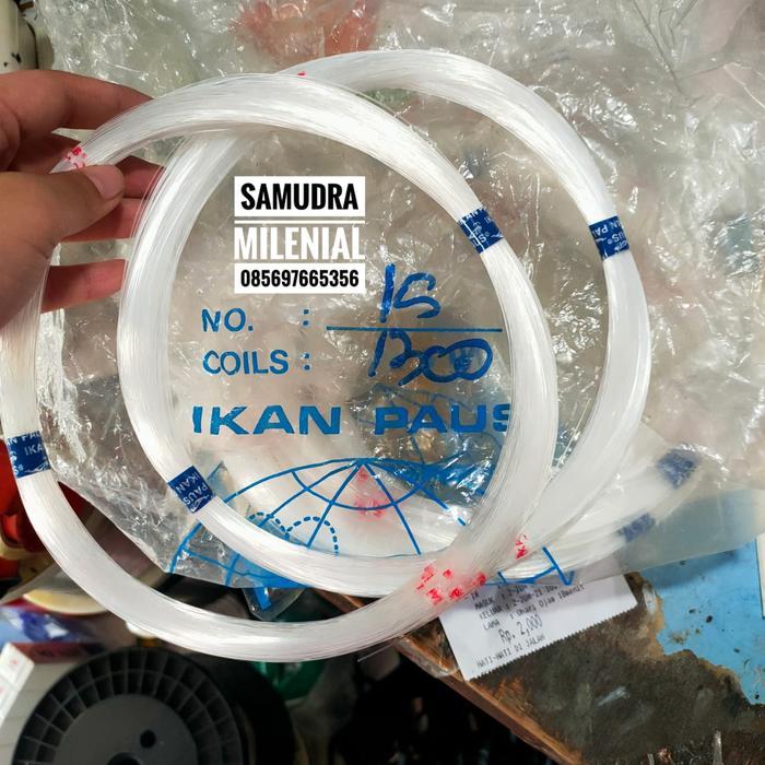 Tali Kenur Senar Pancing Cap Ikan Paus No 15