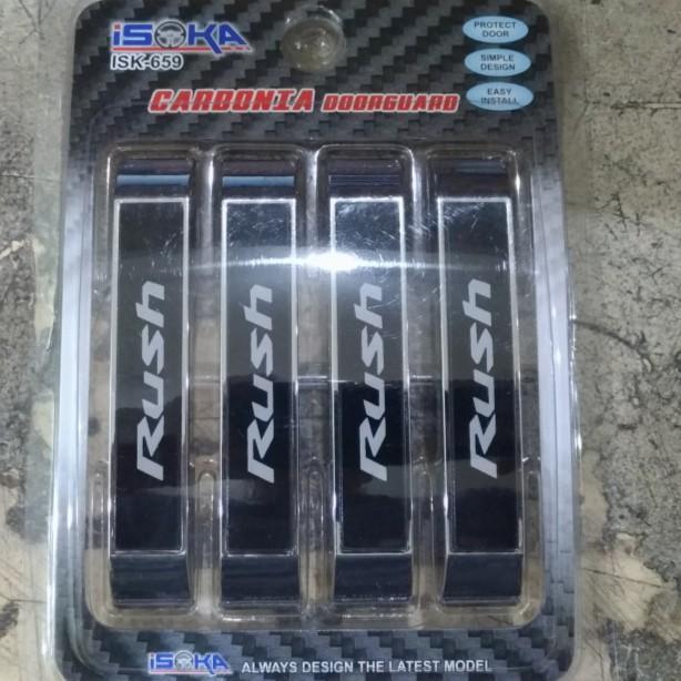 Door Guard Pelindung Pintu Mobil Logo New Rush