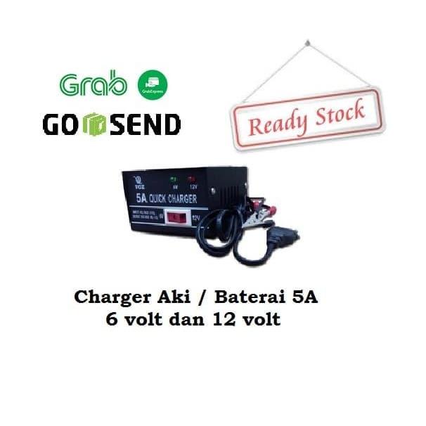 Charger Aki Motor Aki Mobil Battery ups battery mobil dan motor mainan