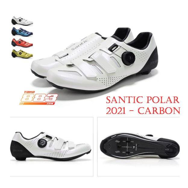 Santic Polar Road Shoes Sepatu Sepeda Santic Carbon - S20118 Unisex
