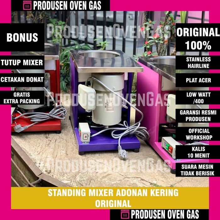 Mixer cdi rakitan kapasitas 3kg untuk adonan donat,pizza,roti,dll
