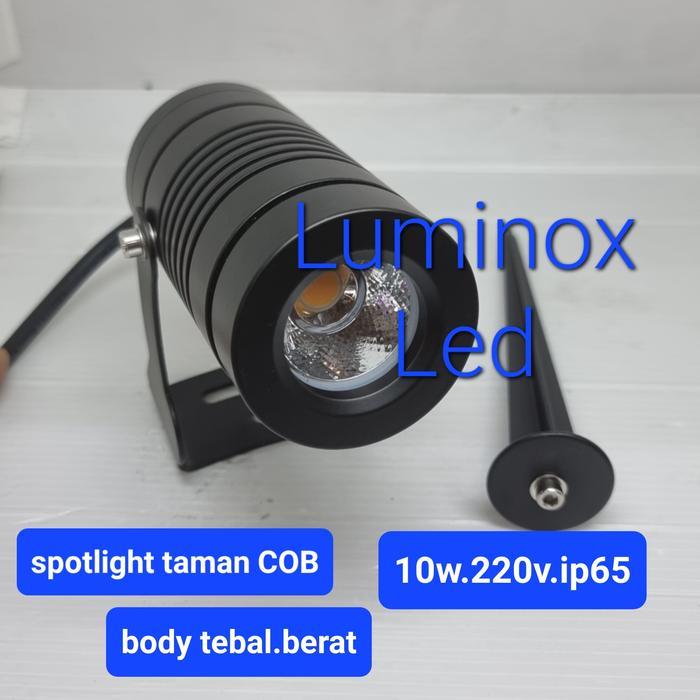 lampu sorot tancap taman 10 watt 10watt tembak 10watt 3000k warmwhite