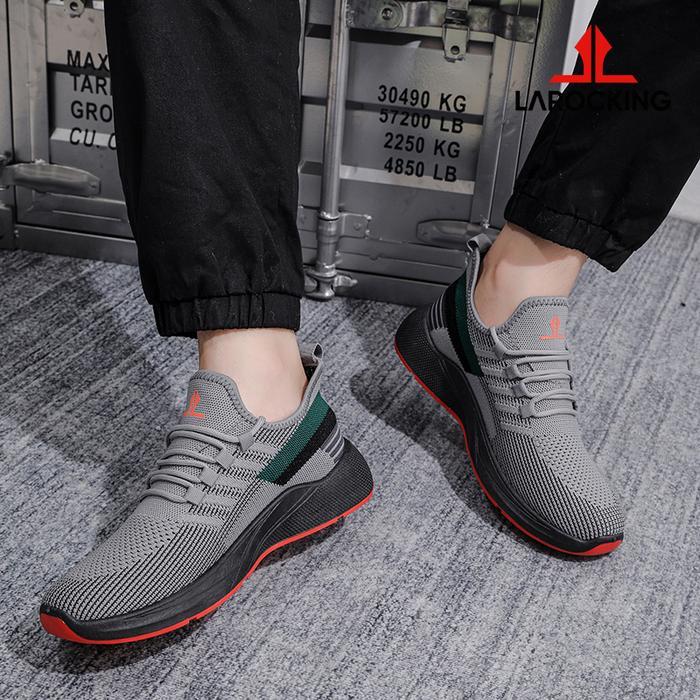 r9dz- Larocking - Vortex Abu Sepatu Sneakers Running Gym Shoes Sports Outdoor Olahraga